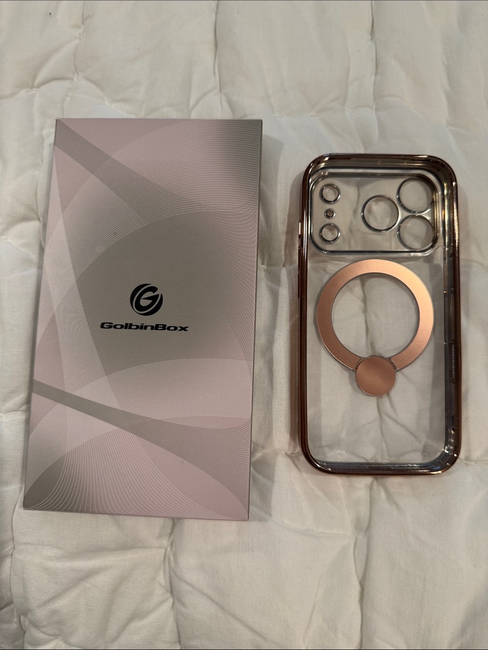 iPhone 16 Pro Case With 360° Spin Magnetic Stand